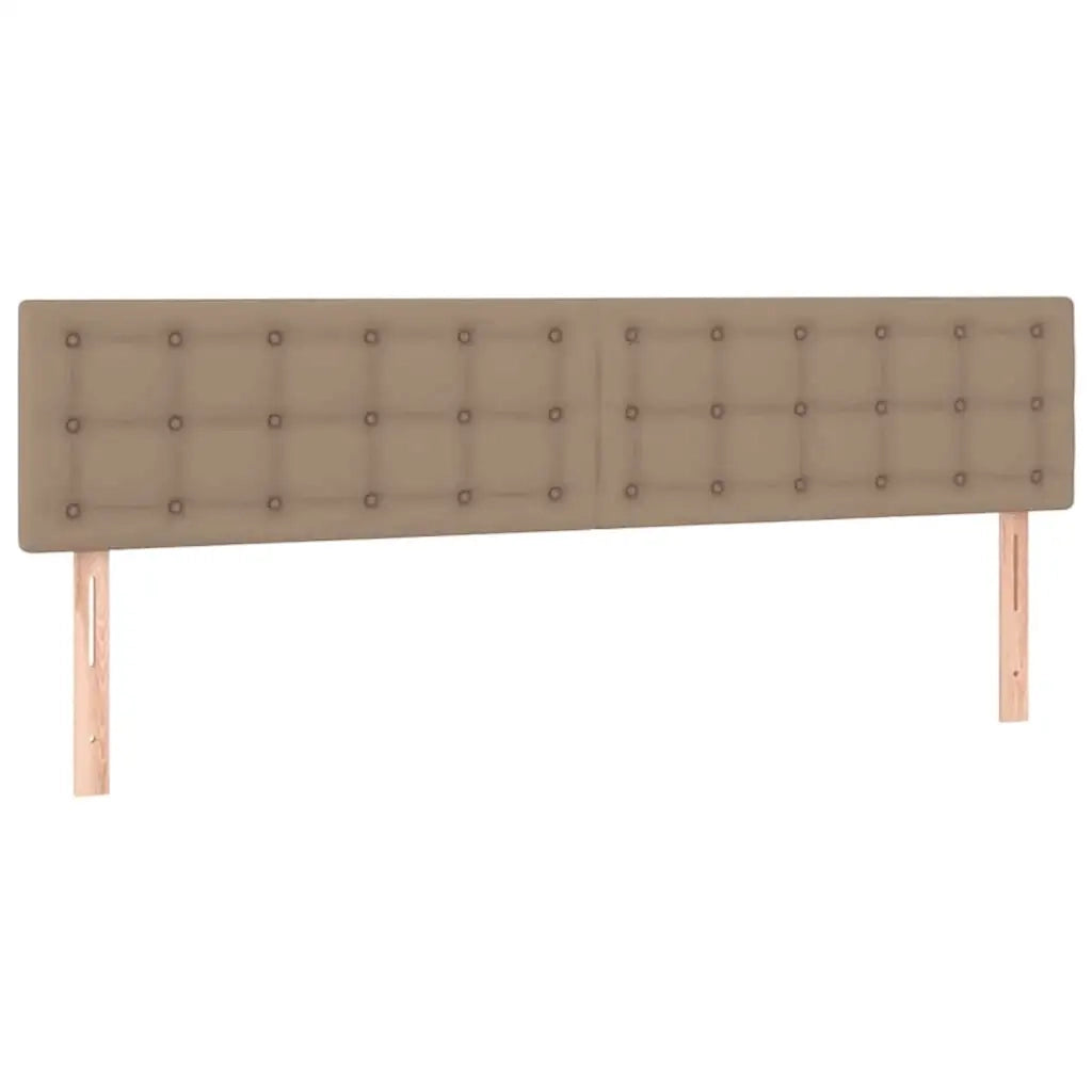 Struttura Letto Pouf con Materassi 180x200 cm Similpelle