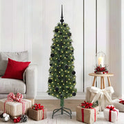 Albero di Natale artificiale con 150 LED Verde 150 cm 3394931