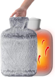 Termos 2 litri - rivestimento in piuma - termos per terapia calda fredda - allevia il dolore - sicuro e duraturo - per bambini e adulti