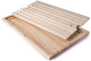 Snodo di cottura, 60486, robusto e duraturo, sistema GRIP, 8 solchi orizzontali, legno di gomma, 53 x 32,5 cm