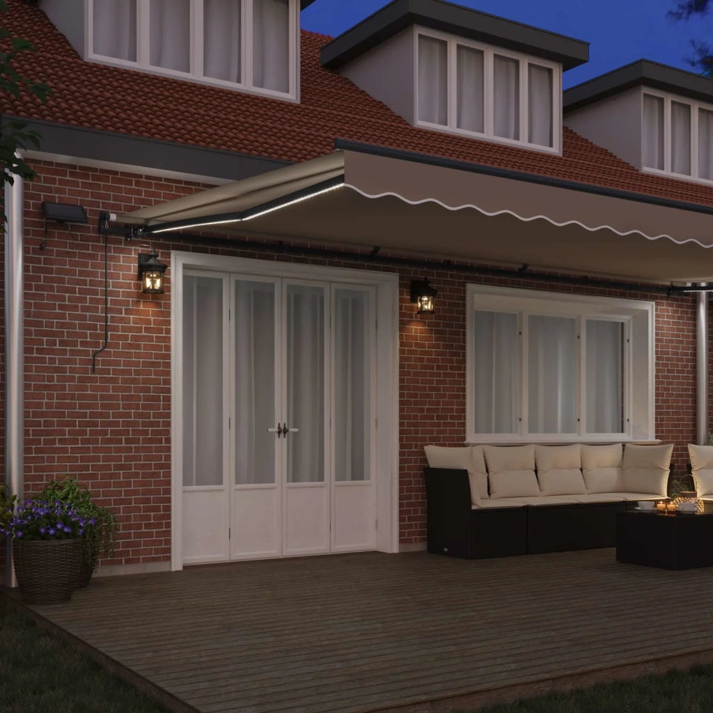Tenda Retrattile Beige 600 × 300 cm Tessuto 3331642