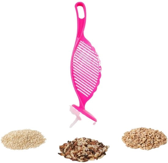 Strumento di cucina per setacciare pasta - Raccoglitore di acqua per pentole - Aria strumento per cucina - Attrezzo per lavare riso - Design leggero