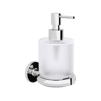 Lineabeta - Dispenser sapone a parete Sbecà in ottone cromato/satinato 250 ml