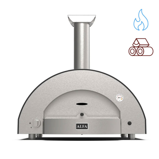Forno per Pizza Esterno Classico 4 Pizze Alfa Formato: Ibrido