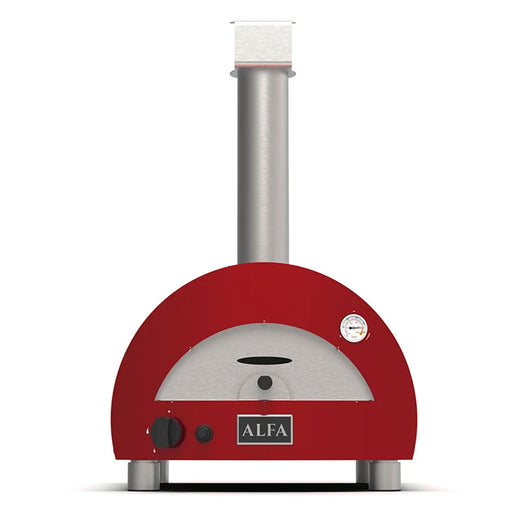 Forno per Pizza Esterno Moderno Portable Alfa Colore: Rosso Antico