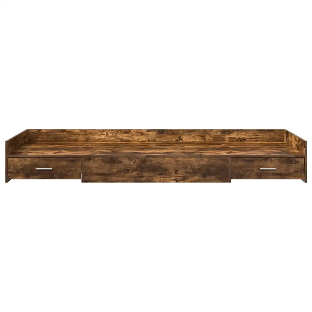 Struttura del letto Rovere fumé 80 x 200 cm Legno multistrato 3335241
