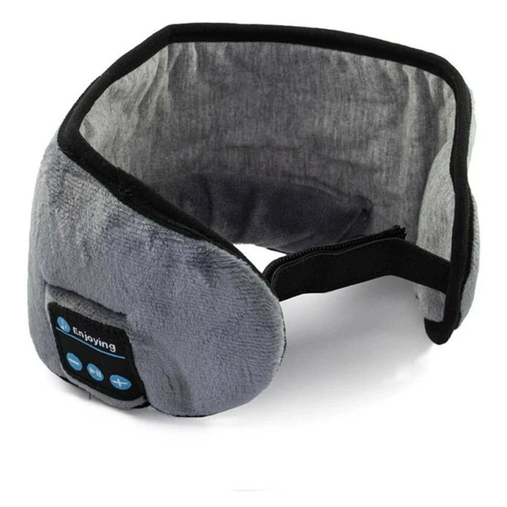 Trade Shop - Maschera Notte Copri Occhi Per Dormire Da Viaggio Con Cuffie Bluetooth Q-yz1 -
