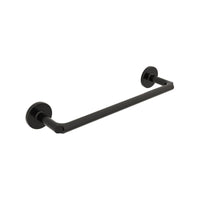 Lineabeta - Porta asciugamani Sbecà in ottone nero L.35,5 cm