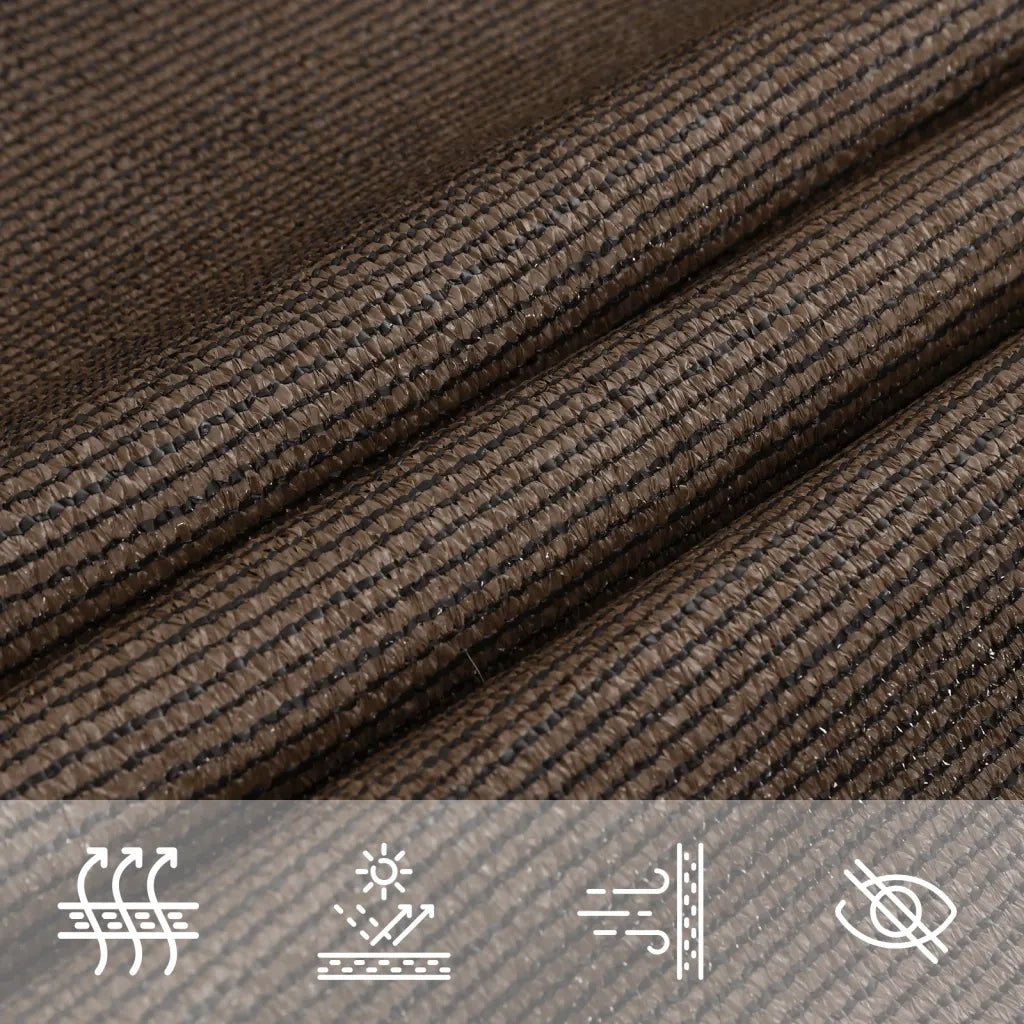 Vela Parasole 160 g/m² Marrone 2x3 m in HDPE 311777