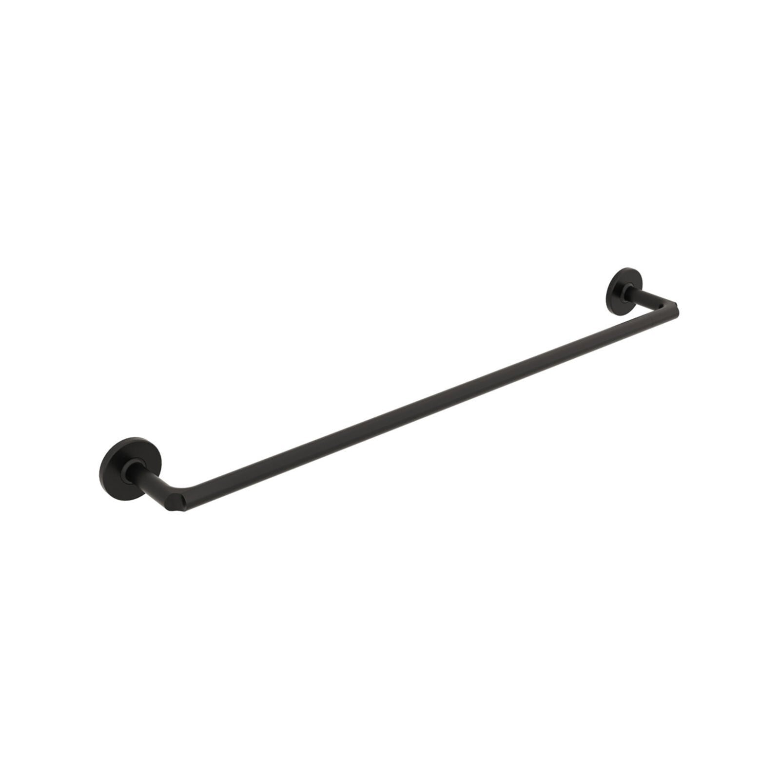 Lineabeta - Porta asciugamani Sbecà in ottone nero L.65,5 cm