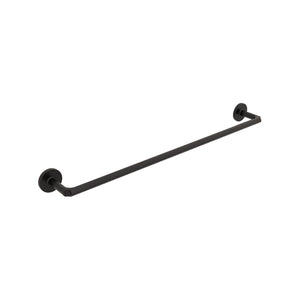 Lineabeta - Porta asciugamani Sbecà in ottone nero L.65,5 cm