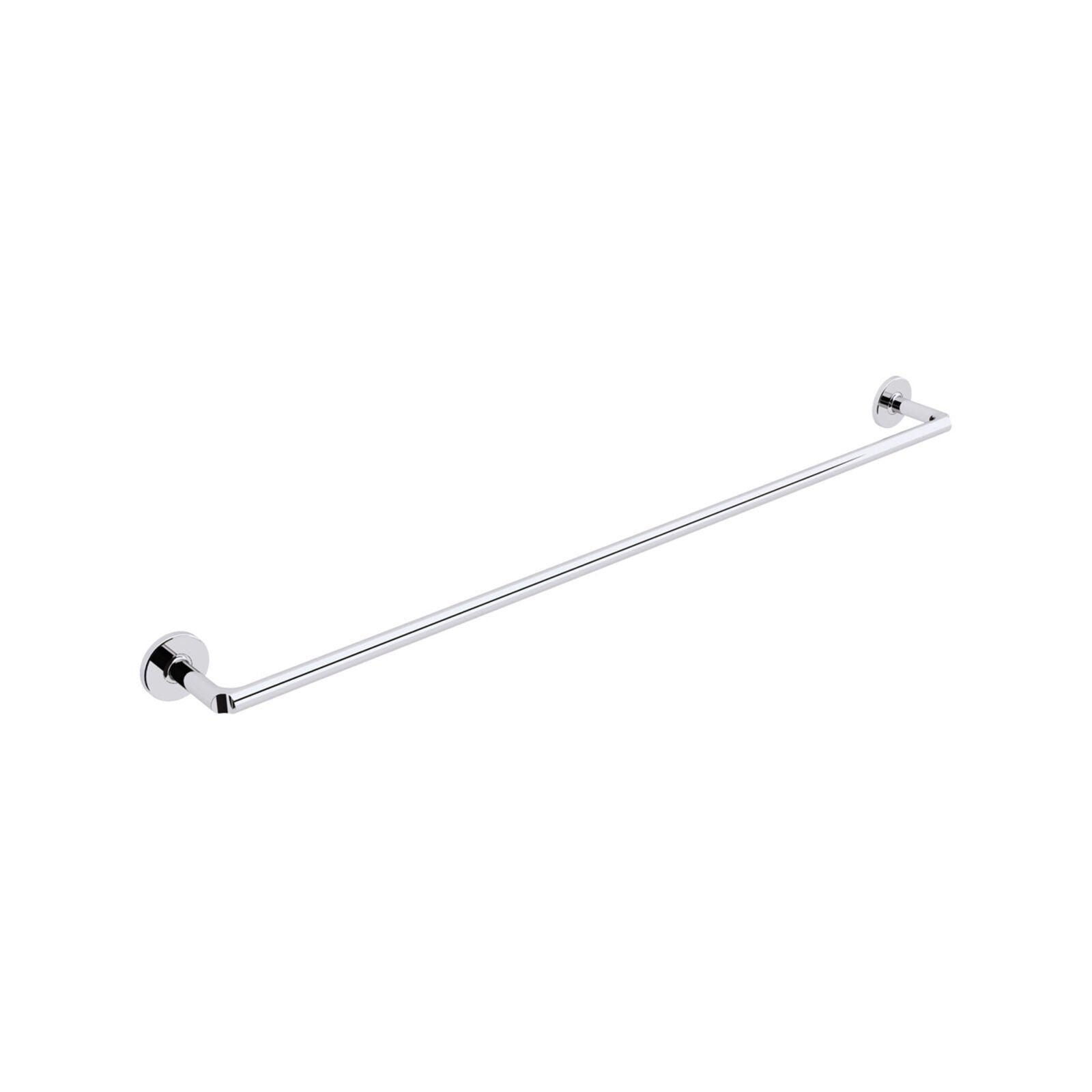 Lineabeta - Porta asciugamani Sbecà in ottone cromato L.85,5 cm