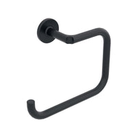 Lineabeta - Anello Porta asciugamani Sbecà in ottone nero