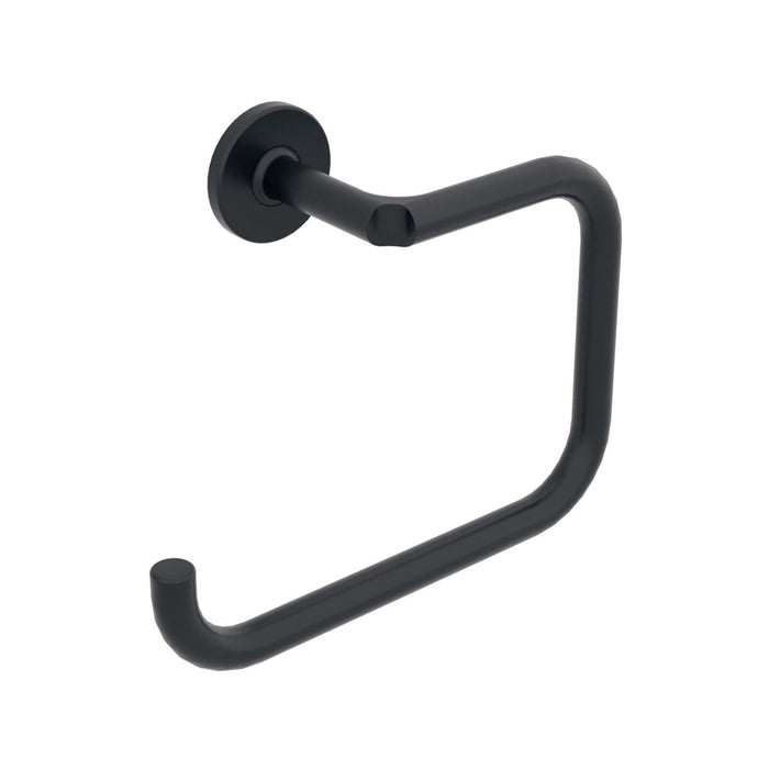 Lineabeta - Anello Porta asciugamani Sbecà in ottone nero