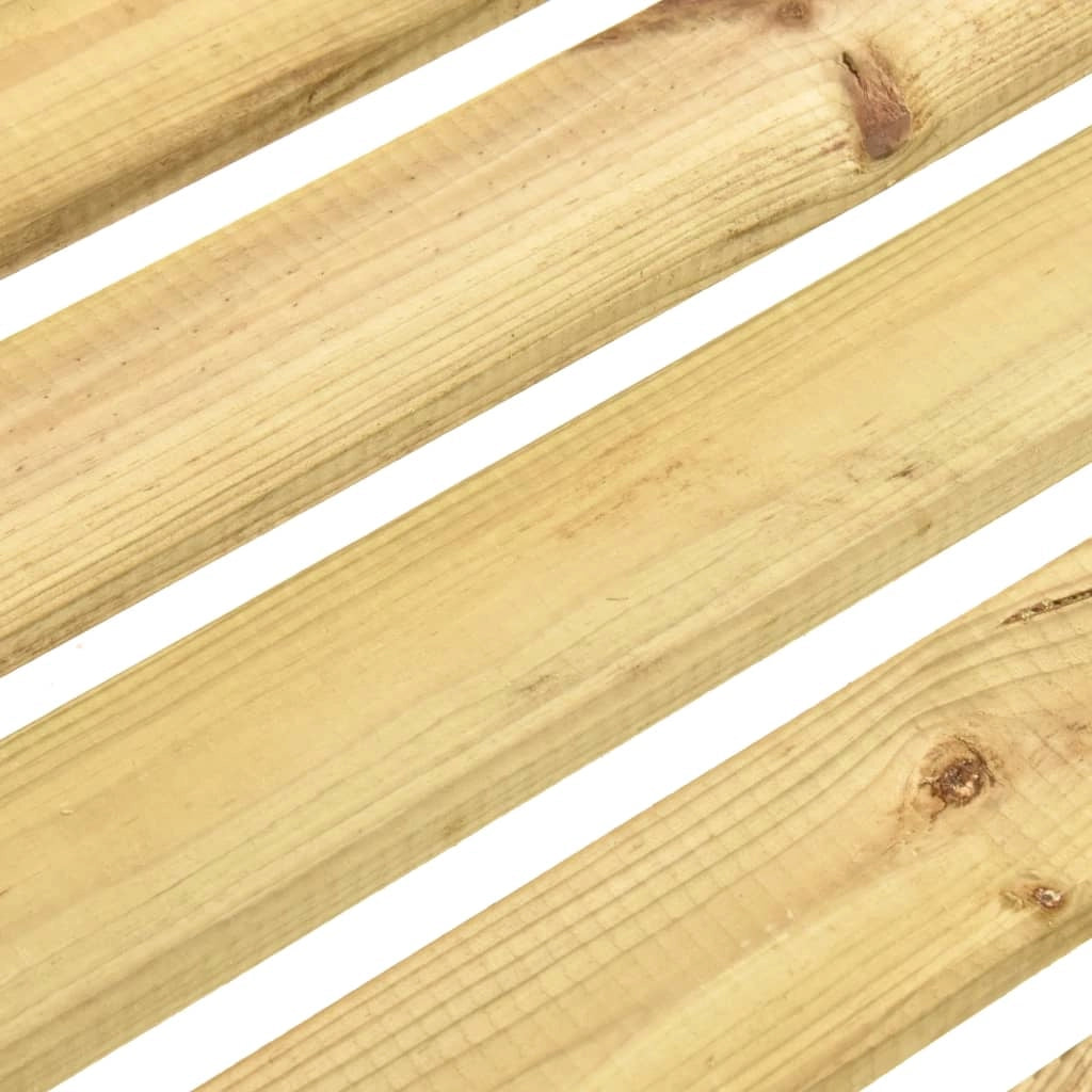 Panca da giardino mobili da esterno terrazza 120 x 50 x 90 cm legno di pino impregnato 02_0011195