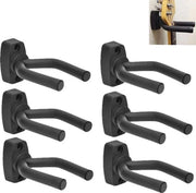Supporto per chitarra da parete - Pacchetto da 6 Hanger per chitarre, bassi e ukulele