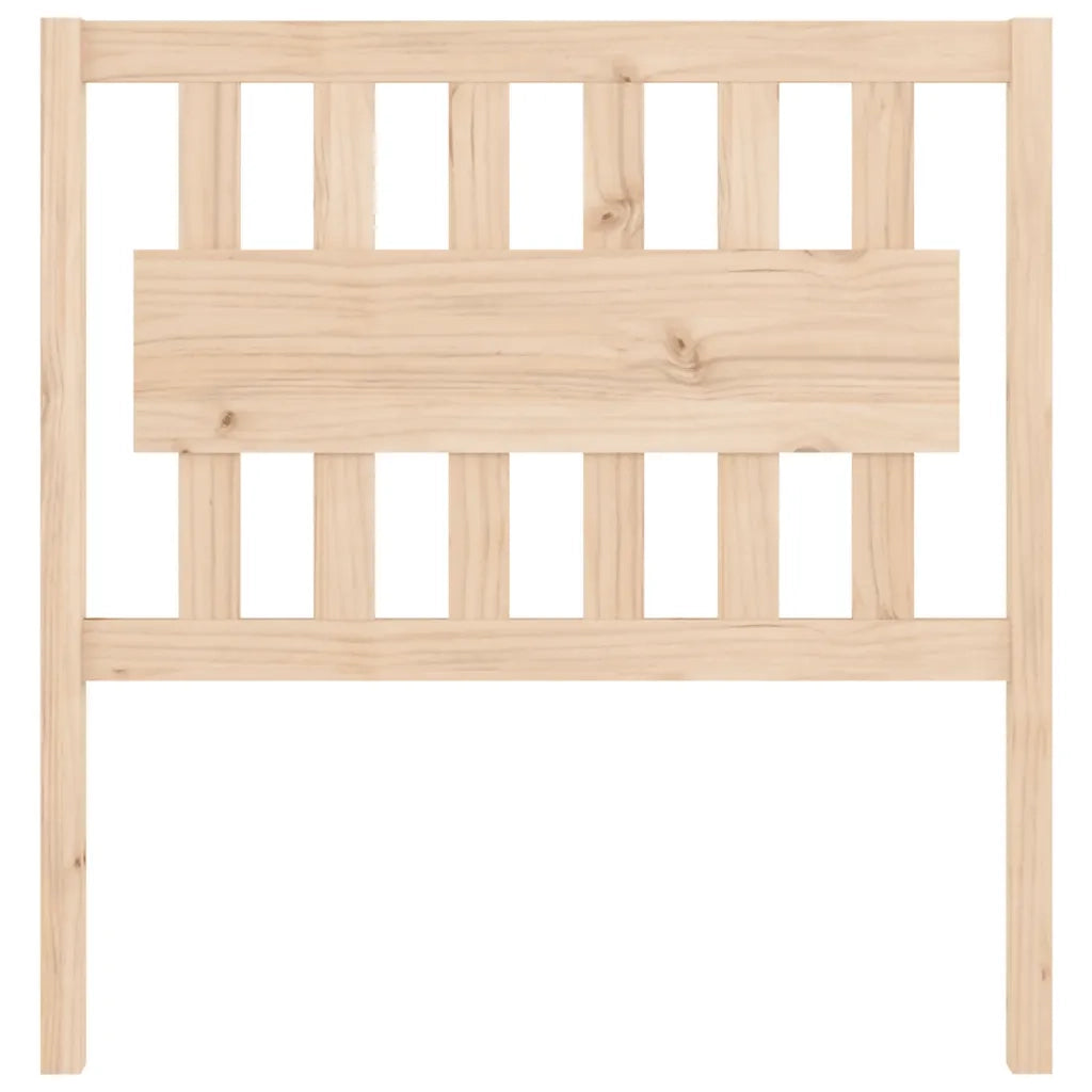 Testiera per Letto 95,5x4x100 cm in Legno Massello di Pino cod mxl 51585