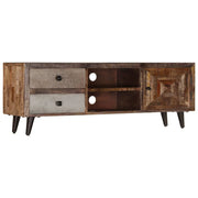 Pratico mobile porta TV/credenza di design 118 cm legno massello di mango 2502286