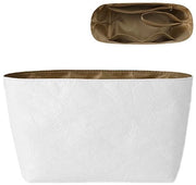Organizzatore per borsa Longchamp, supporto per portafoglio, impermeabile, supporto per borsa di pelle (bianco, medio)