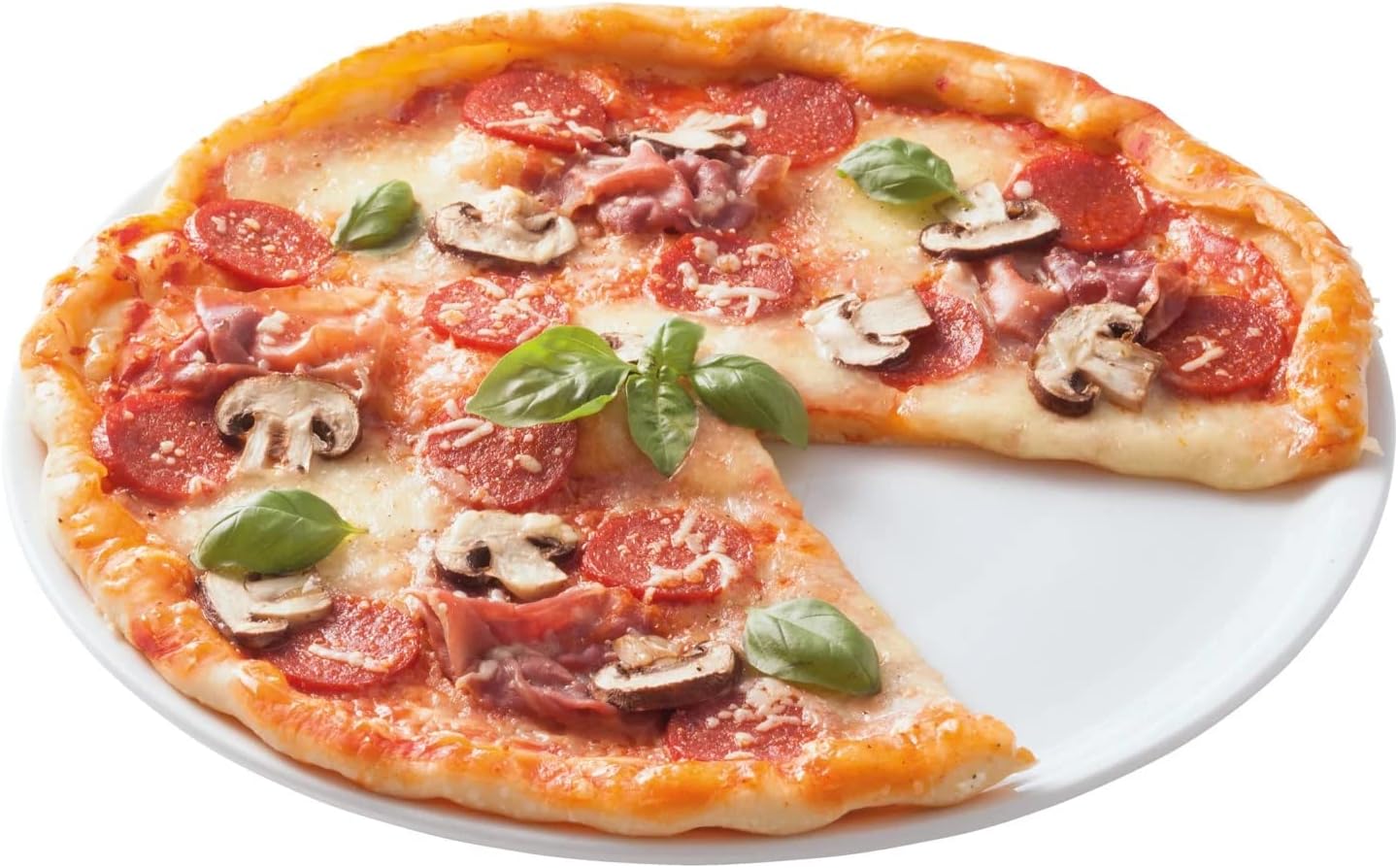 Piatti Monouso Pizza 50pz 32.5 cm 100% Biodegradabili Bianco