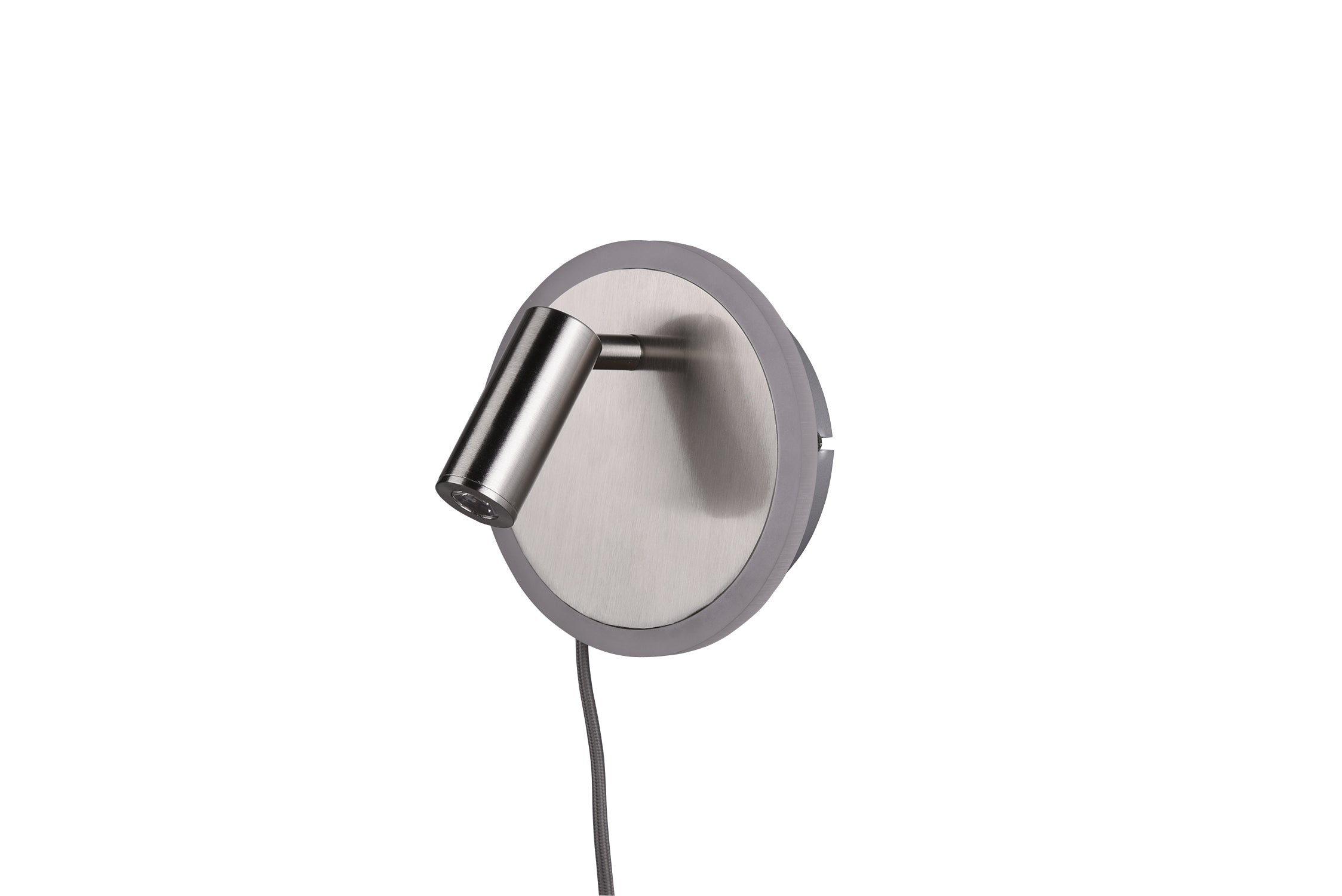 Applique da Interno a LED in Metallo Nickel Opaco