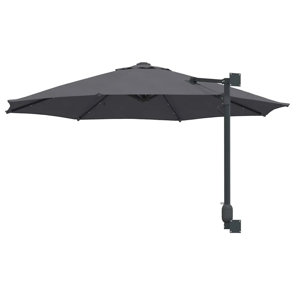 Ombrello da giardino-Ombrellone da spiaggia Antracite 248 x 248 x 148 cm 744472