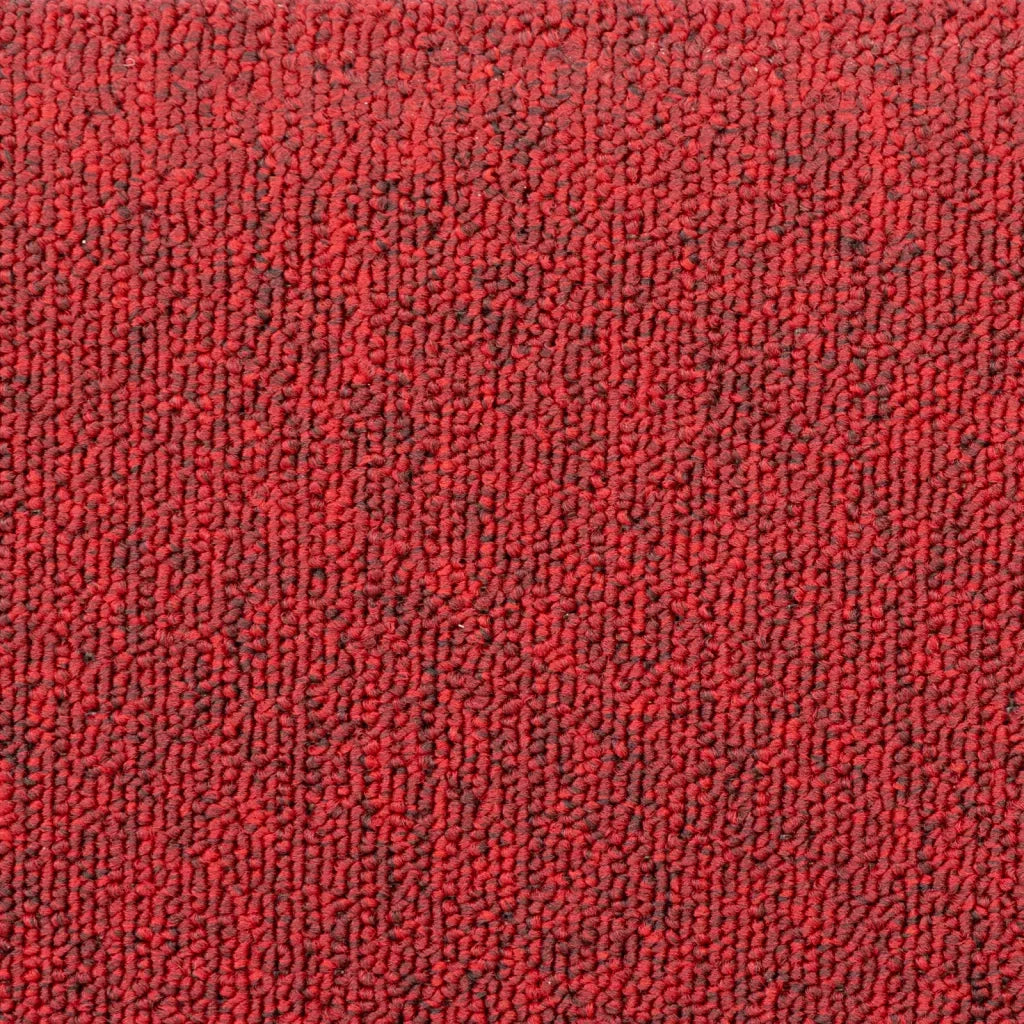Tappetini per scale 15 pz 65x24x4 cm Rossi Semicircolari Grandi 133889