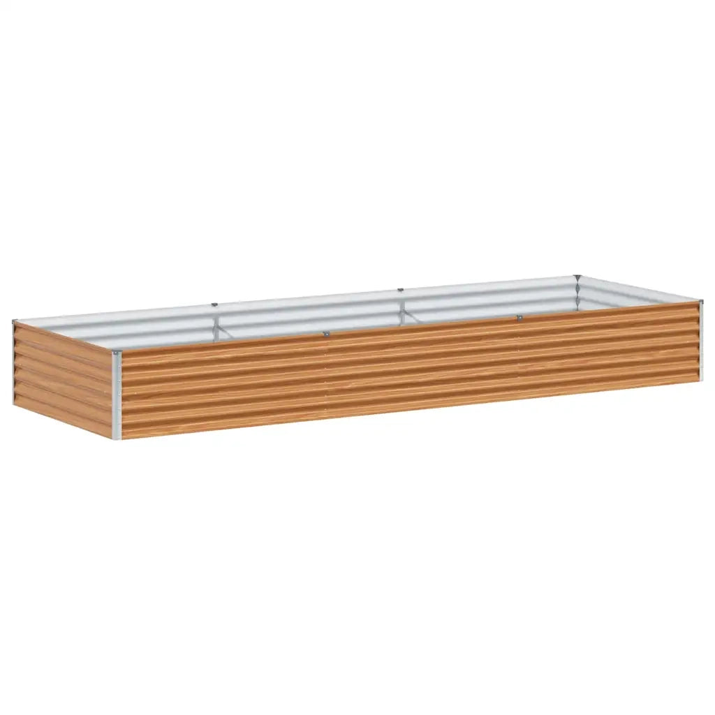Letto rialzato da giardino 290 x 100 x 36 cm Acciaio zincato 42017360