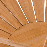 Scaffale in Legno Bambù 40x40 H 43 cm Multiuso 2 Ripiani Camera Ingresso Bagno