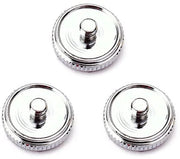Set di valvole per tromba da 3 pezzi - Chiavi di sostituzione - Metallo di alta qualità - Pietra verde - Duraturo - Precisione migliorata - Manopole per tromba