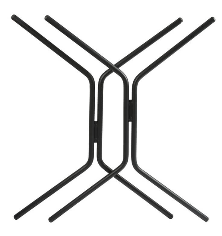 Tavolo da Giardino Ø60 cm in Acciaio RD Italia Quid D60 Antracite