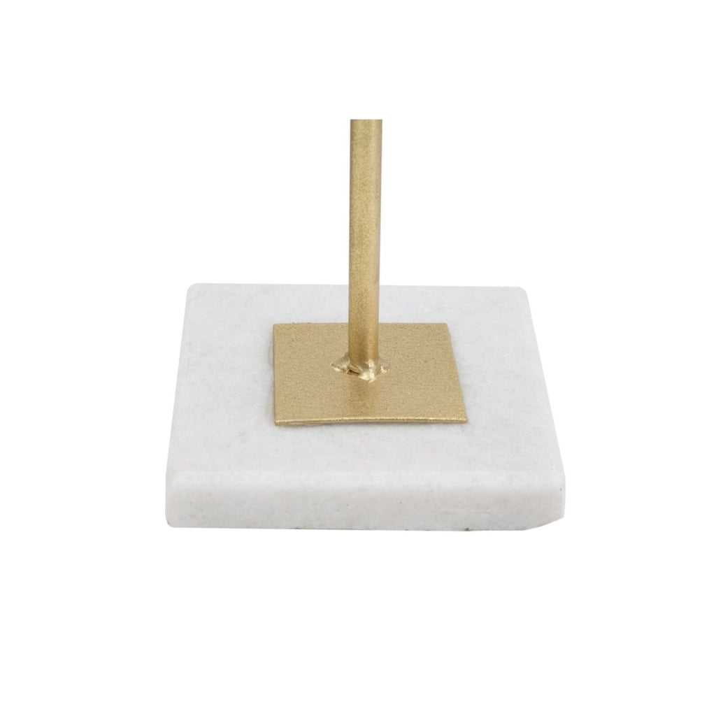 Scultura Cubi 1, Oro, Marmo, 16x18x52,5 cm