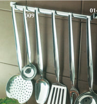 Mestoli Cucina kit 7 pz in Acciaio Inox Made in Italy Barra + 6 Utensili