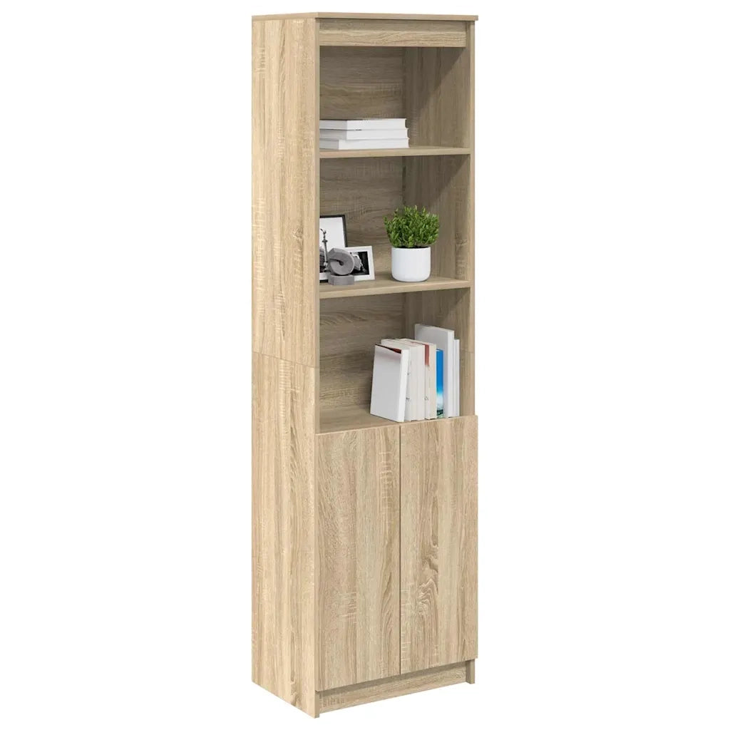 Credenza Rovere Sonoma 50x35x180 cm in Legno Multistrato 3328464
