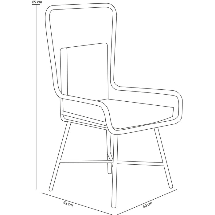 Set Tavolo e 2 Sedie da Giardino in Polyrattan Design Intrecciato da Esterno