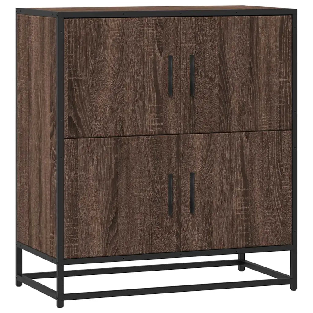 Credenza-Buffet-Armadio da cucina Rovere Marrone 68x35x76 cm in Legno Multistrato 696026