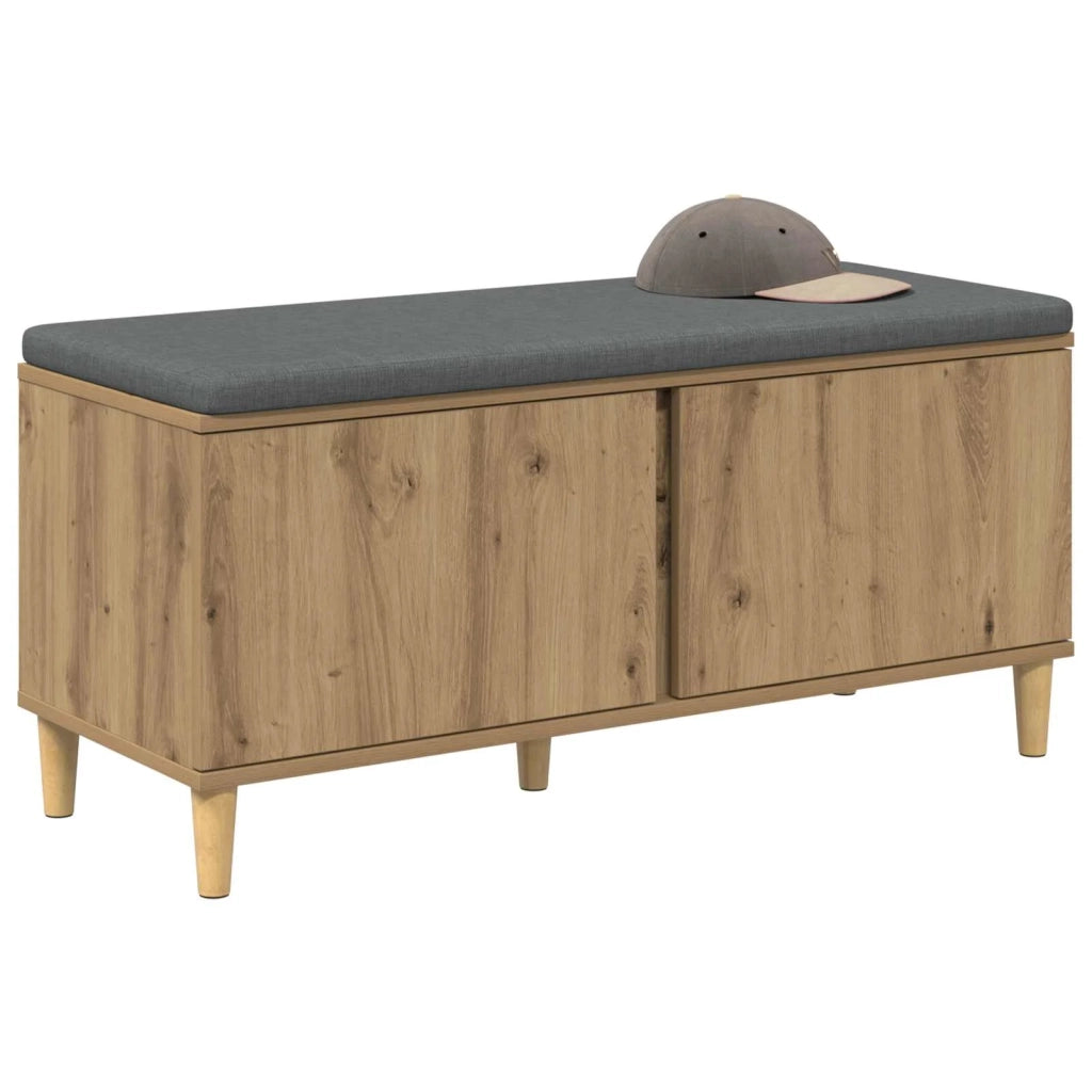 Panca per ingresso Rovere Artigianale 100 x 38 x 46 cm 891543