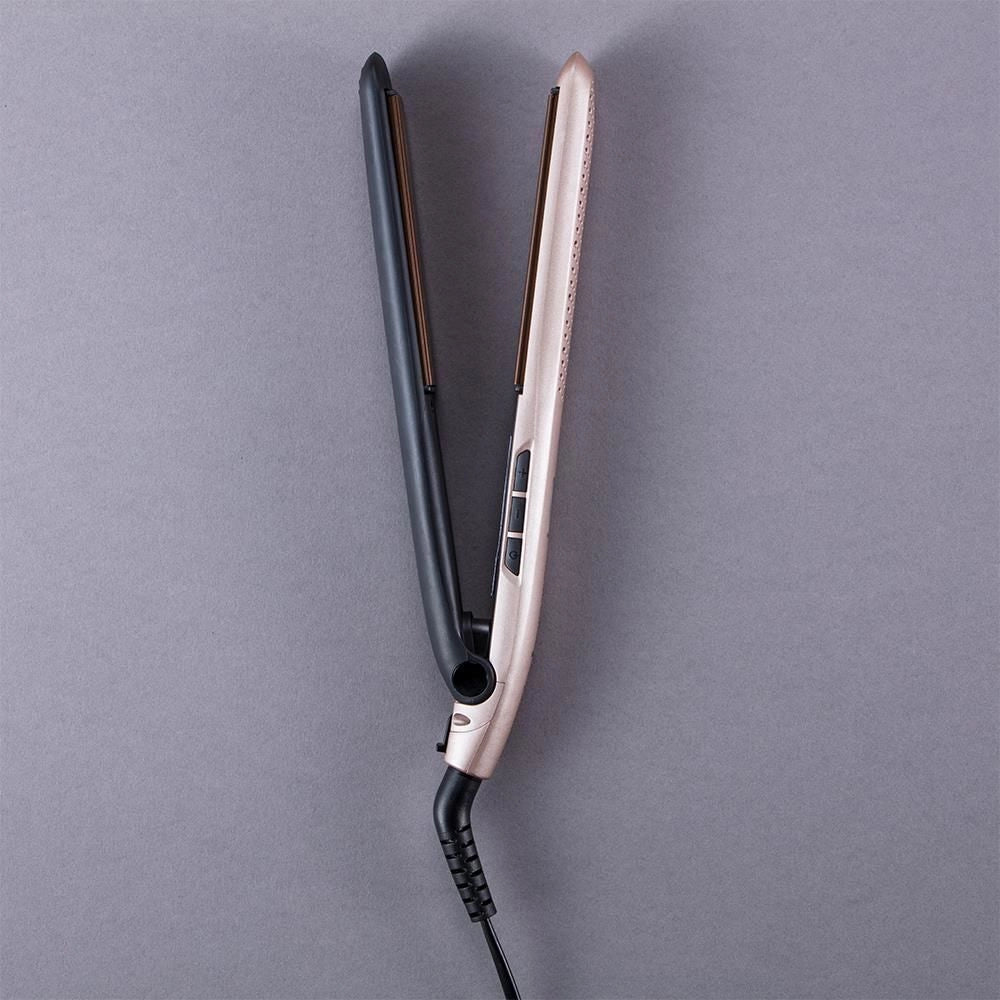 Remington S7970 Wet2Straight Pro Piastra per capelli Ceramica 140 230°C Display LCD 10 regolazioni cavo 3 m colore Oro rosa