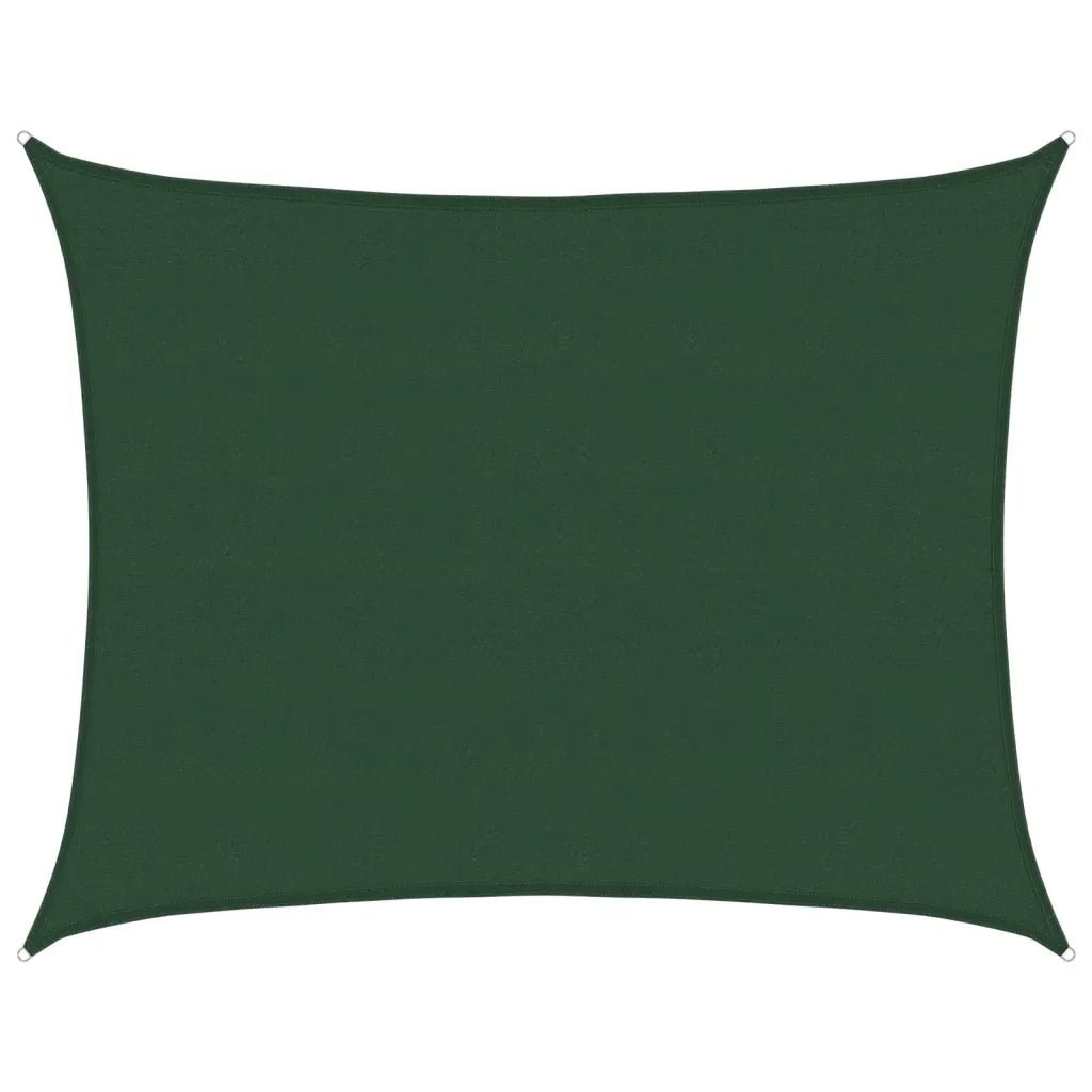Vela Parasole 160 g/m² Verde Scuro 6x7 m in HDPE 311469