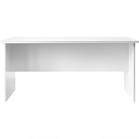 Scrivania per Computer da Ufficio Bianco Postazione Lavoro Studio PC 180x80x74cm