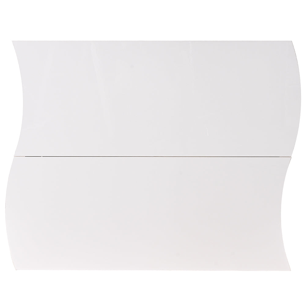 Scarpiera Ingresso in Legno Lucido ONDE 2 Ante Bianco Salvaspazio 101x26.5x81cm