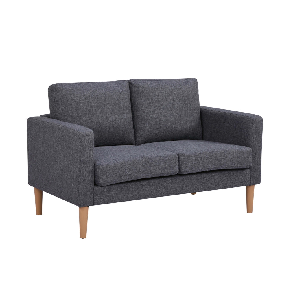 Divano 2 posti Scandinavo in Tessuto cm 124x73x82 - MANU