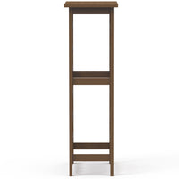 Cantinetta Portavino in Legno Bambù Noce con 28 Scomparti Bar Portabottiglie