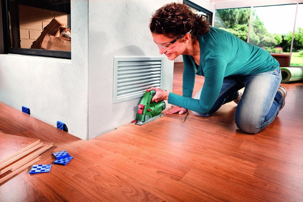 Bosch Home and Garden PKS 16 Multi Mini Sega Circolare, verde