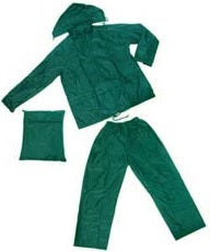 IMPERMEABILE COMPLETO NYLON NETTUNO VERDE M