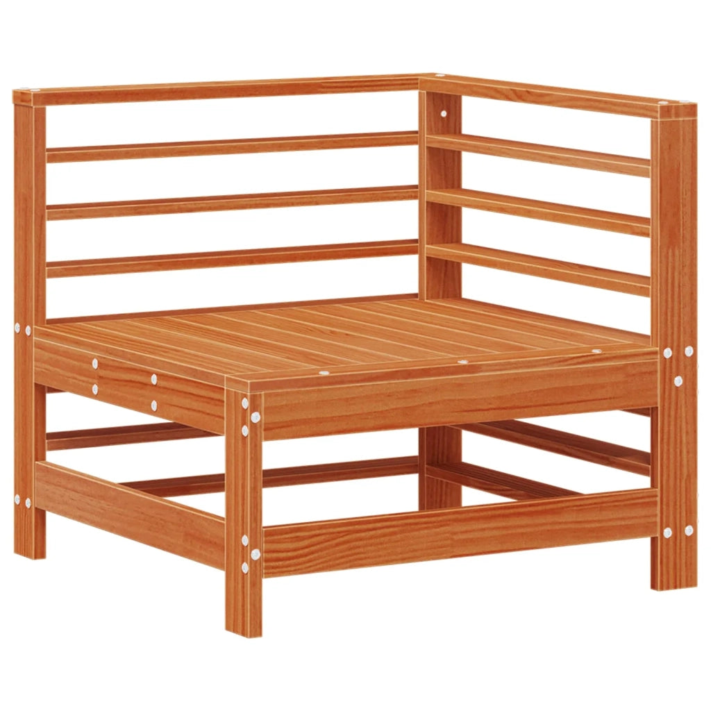 Divano Angolare da Giardino-Sofa da giardino Legno di pino massiccio 859968