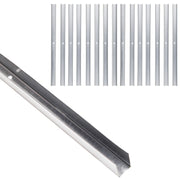 Guida u standard 2 m acciaio zincato sp 0,6 mm fissaggio cartongesso 16 pezzi *** misure 40 x 50 x 40 mm, confezione 1