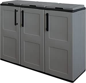 Armadio basso prodotto in polipropilene, materiale ri-ciclabile