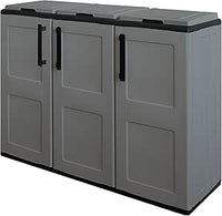 Armadio basso prodotto in polipropilene, materiale ri-ciclabile