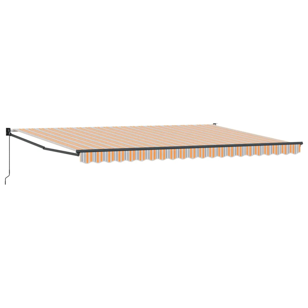 Tenda da Sole Multicolore 500 × 300 cm Poliestere e Metallo 3331289